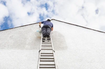 Peinture extérieure à Gibourne — façades et ravalement